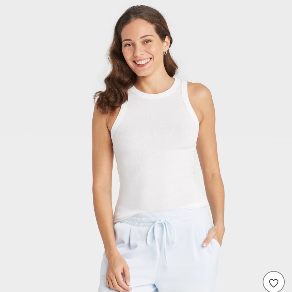 A New Day Women's Slim Fit Ribbed Tank Top